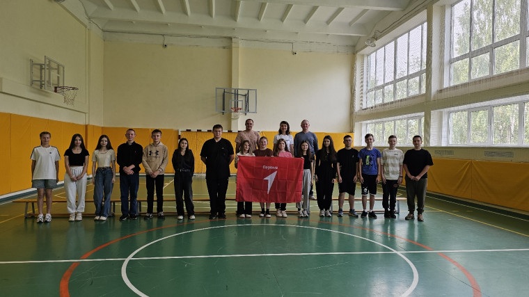 Открытие школьного лагеря с дневным пребыванием «Юнармеец»..
